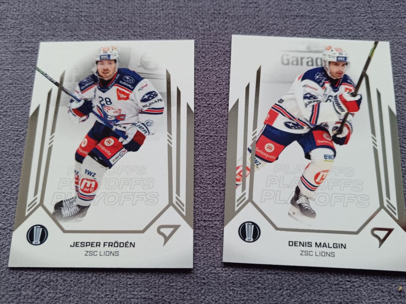 Sportzoo Carte collezionabili: Zsc Lions Karten Playoffs – Usato da Fischingen venduto da Mkr81