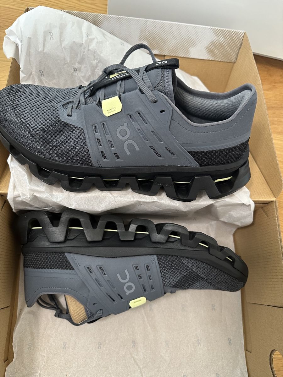 On Scarpe da uomo: On Cloudswift Amp Stone/Black Men's Size 11.5 New – Nuovo e nell'imballaggio originale da Zürich venduto da gel_8npg 3