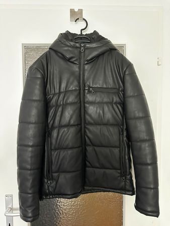 Zara Herren Steppjacke schwarz