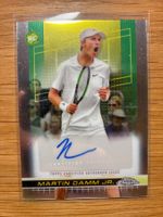 Topps Chrome Tennis Martin Damm RC Autogramm