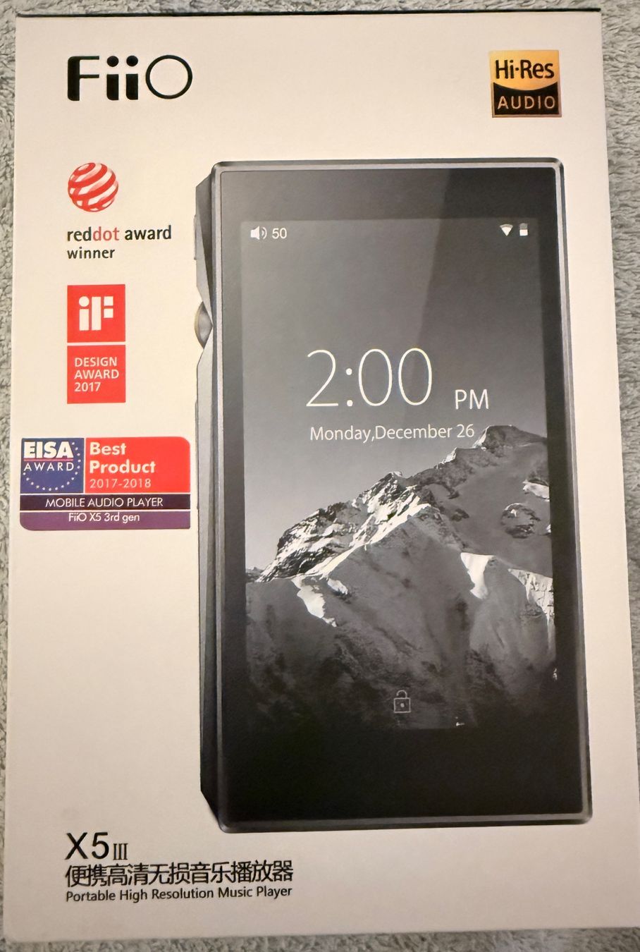 Lettore multimediale portatile: FiiO X5 3rd gen Musikplayer – Usato da Eiken venduto da nase43 6