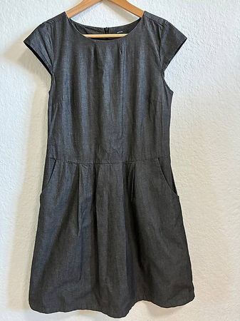 Anthrazit-Sommerkleid von OPUS, Gr. 38