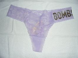 VICTORIA'S SECRET LACIE THONG, M, NEU