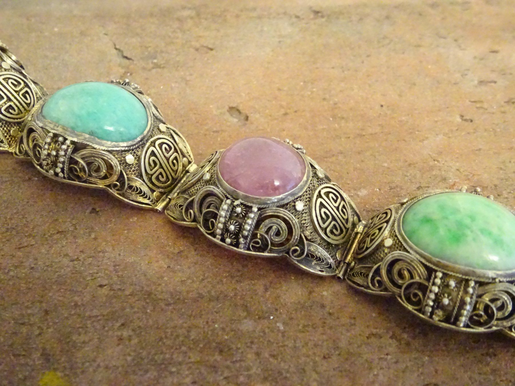 Armbänder & -reifen: Armband China / Turmalin und Jade – Gebraucht aus Esslingen von FetteSchnecke 6