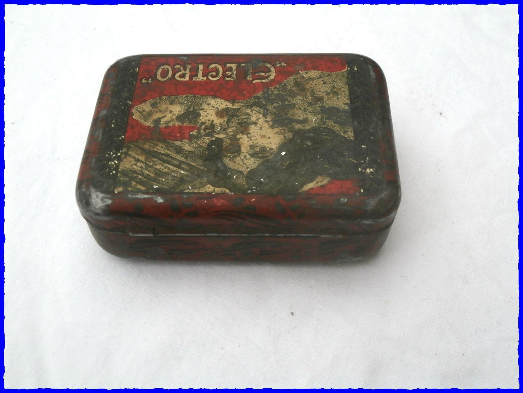 Dosen: Blechdose "ELECTRO"  - 8.5x5 Pneuflickzeug - um 1925 – Gebraucht aus Worblaufen von Re_mo81 3