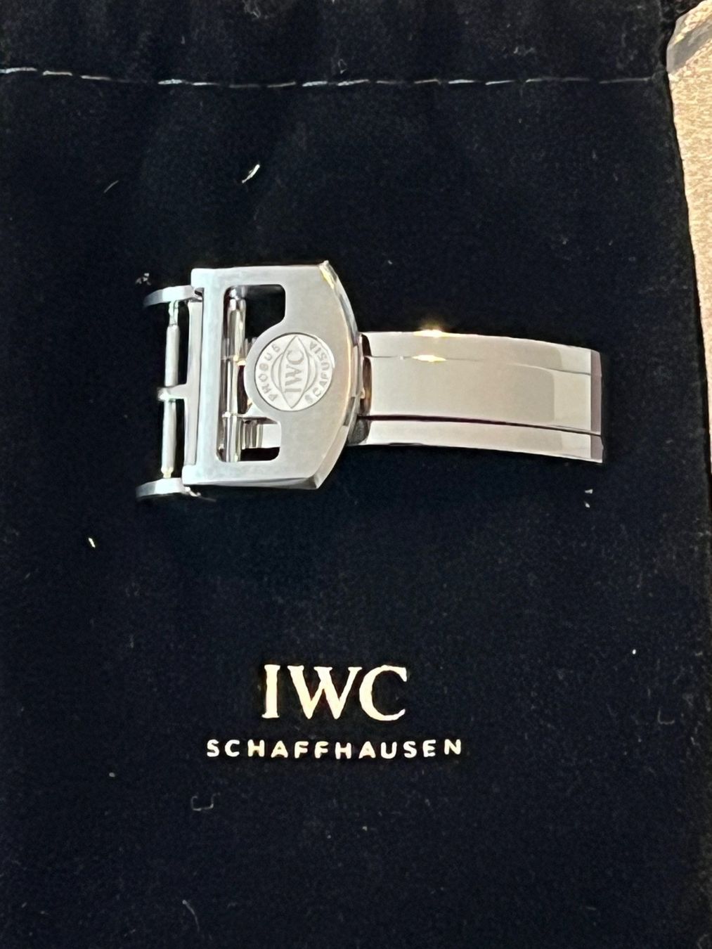 IWC Uhren: IWC Faltschliesse IWC – Gebraucht aus Neuhausen von Dr17