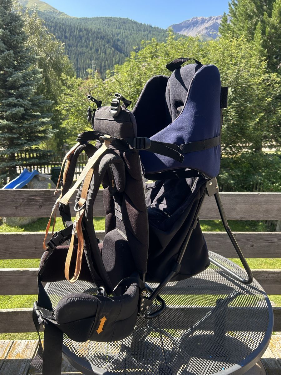 Jack Wolfskin Bauch- & Rückentragen: Kindertrage Jack Wolfskin, gebraucht – Gebraucht aus S-chanf von engiadinna 1