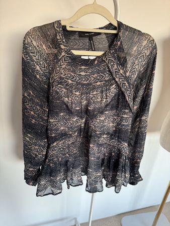 Isabel Marant 100% silk blouse 