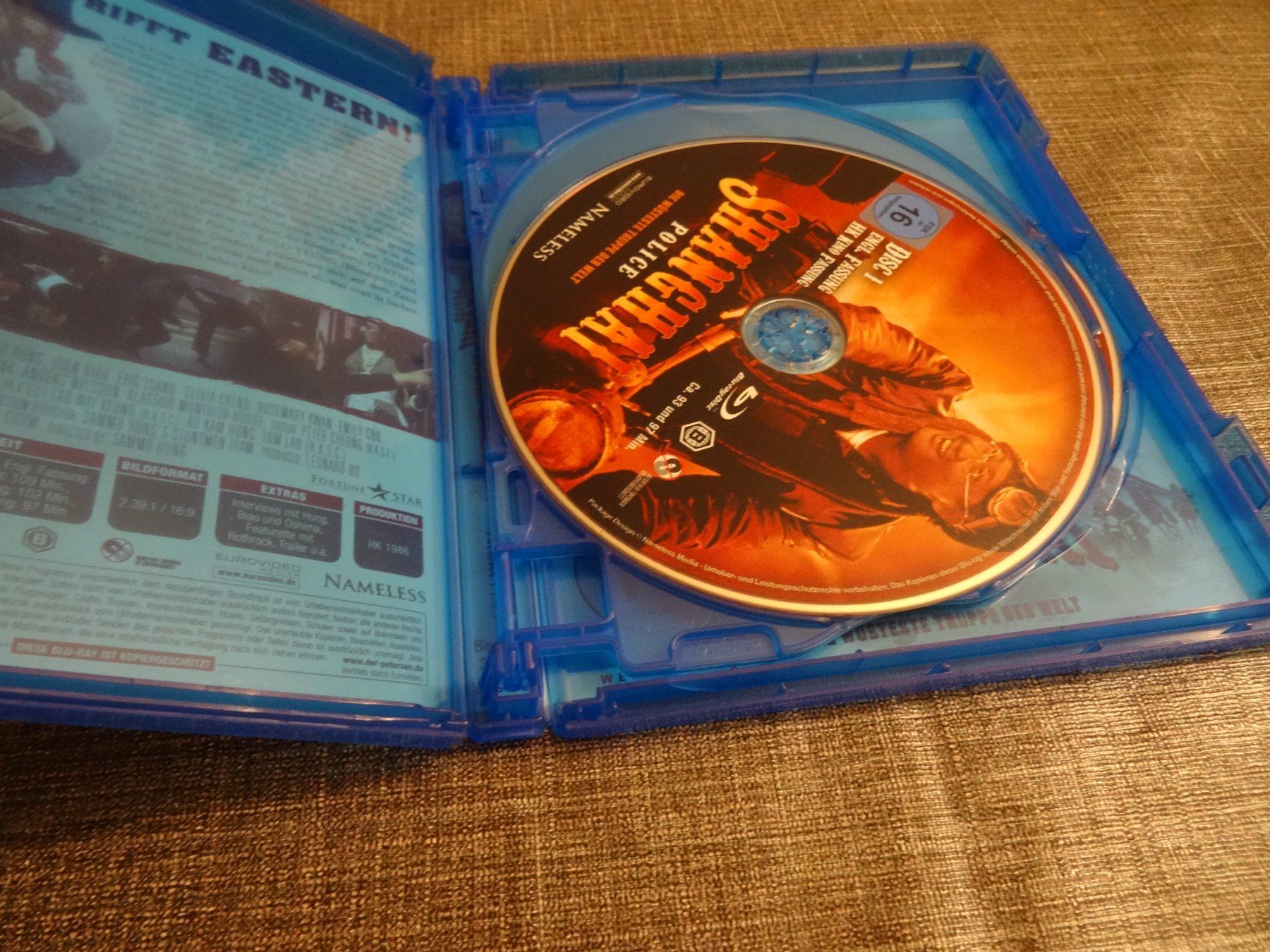 Tutti i DVDs: Shanghai Police Blu-ray – Usato da Olten venduto da Disc-Verkauf 1