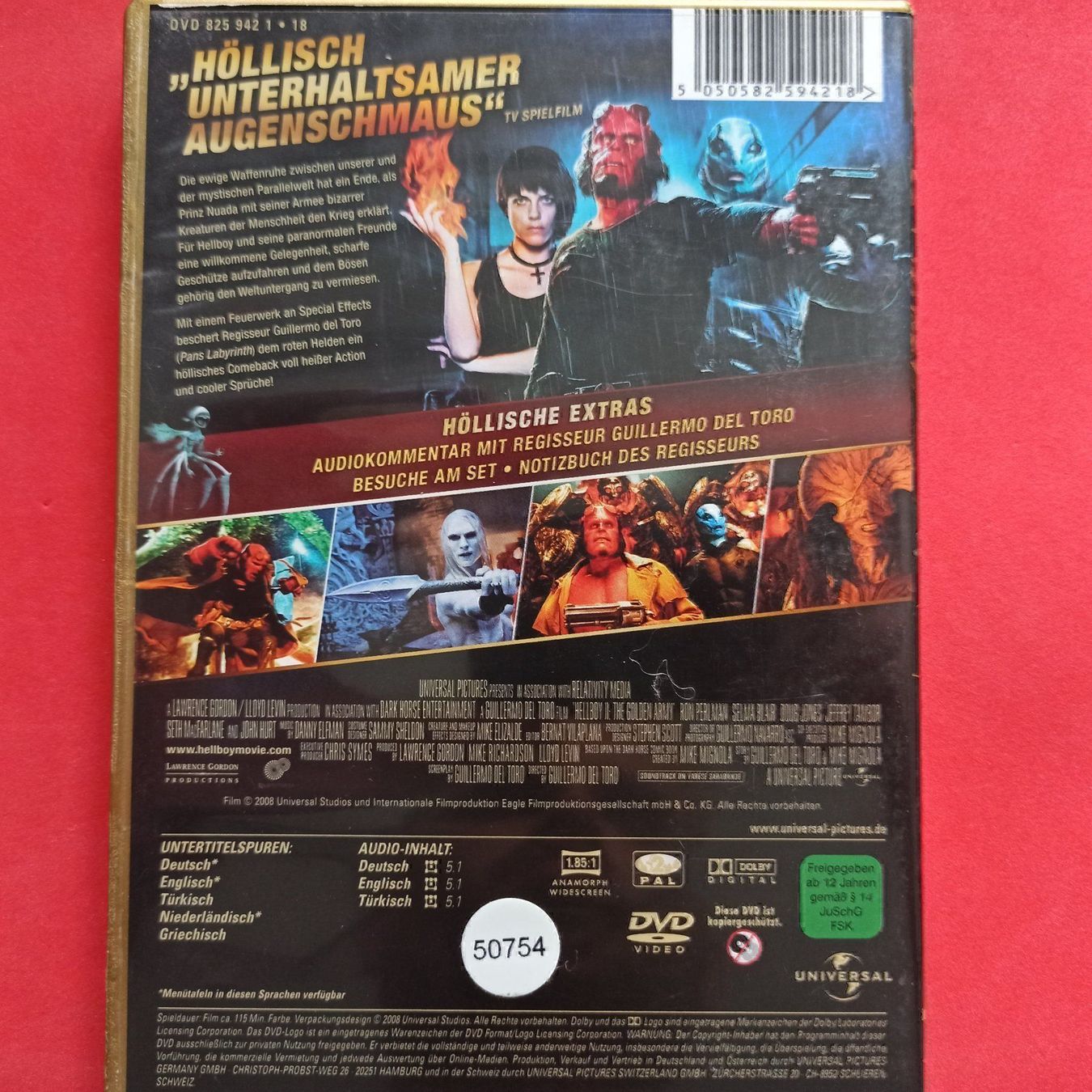 Alle DVDs: Hellboy II - Die goldene Armee – Gebraucht aus Dübendorf von kb86_MOVIE 1