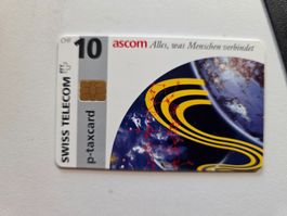 Swiss Telecom - P-Taxcard 10.- CHF - Ascom AG