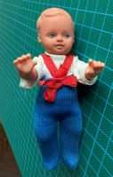 Mini Puppe Pupsik, antikes Püppli mit Orginal Kleider, 1975