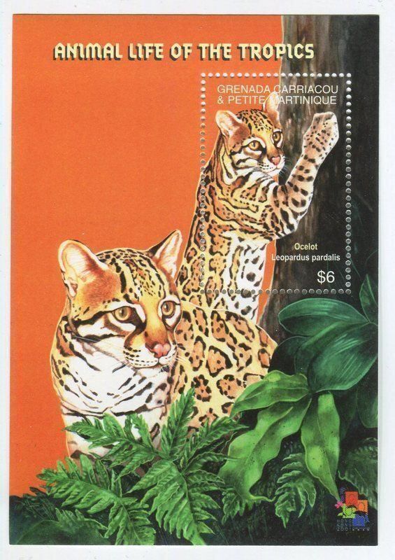 Tous les timbres: Block "Ozelot". Grenada – Neuf avec emballage d'origine à Basel par Butsch5
