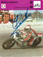 Karte; Johnny Cecotto, Motorrad-WM, Yamaha