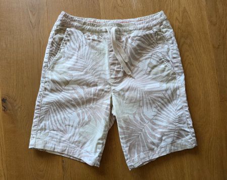 Herren Shorts/Bermudas von C&A Gr S floral off white