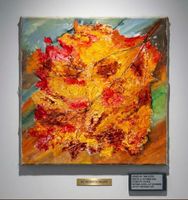Gemälde " Herbstsehnsucht" handmade 50×50