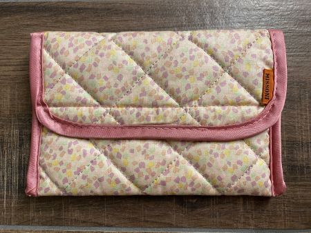 Missoni Portemonnaie / Stoffbeutel rosa weiss