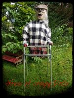 HALLOWEEN / HORROR ZOMBIE OPA/  👻🕷
