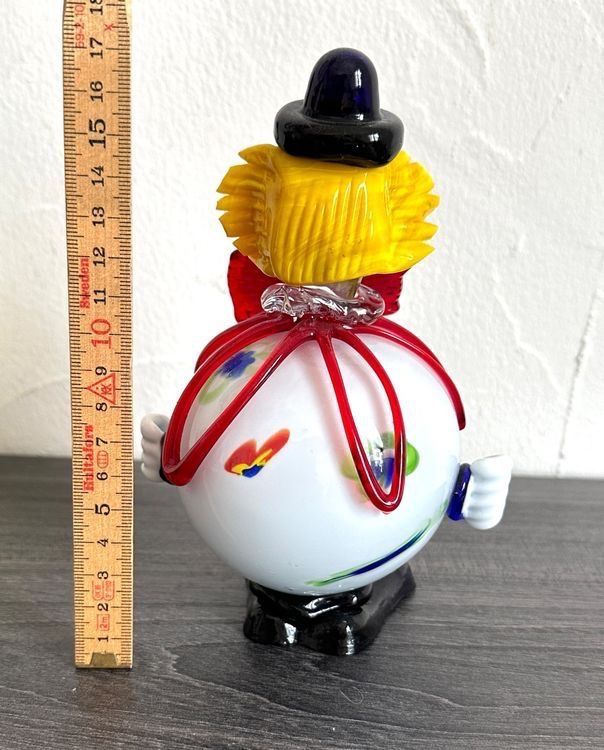 Murano Tutte le decorazioni: Murano Glas Clown Figur, Höhe 17 cm – Usato da Zürich venduto da brazerola 4