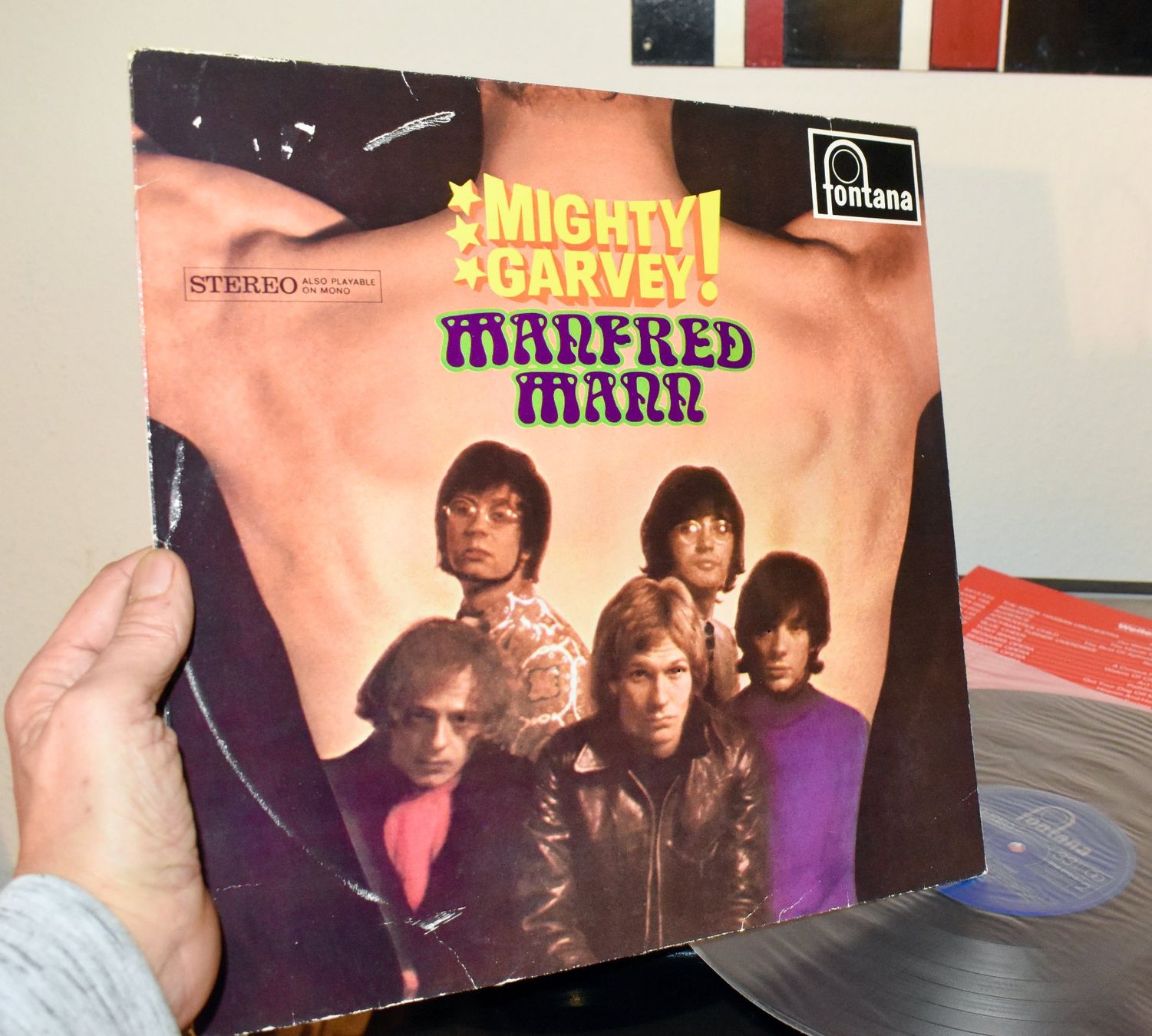 Dischi in vinile: Manfred Mann – Mighty Garvey! LP VG/VG(+) – Usato da Pfaffhausen venduto da mono_rec