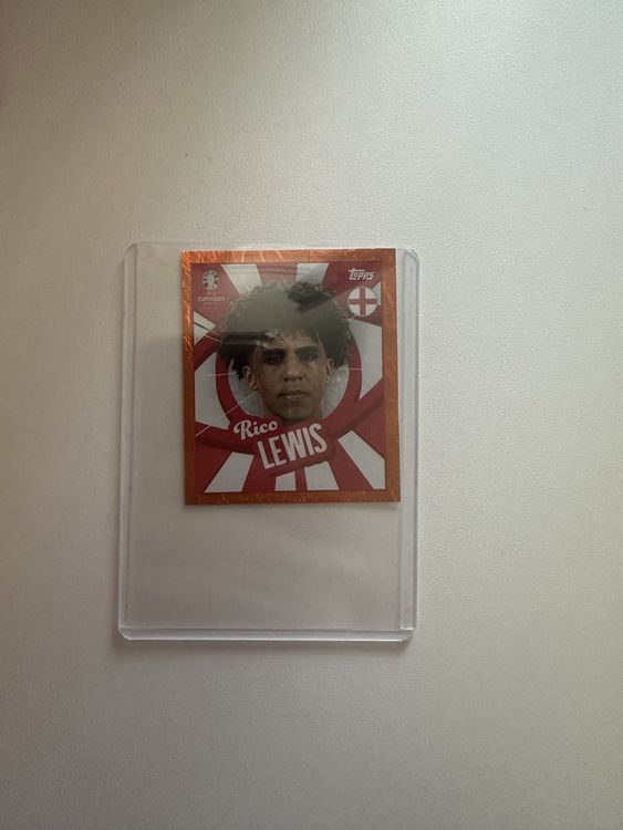 ENG PTW x6 - TOPPS EURO 2024 Sticker - Rico LEWIS