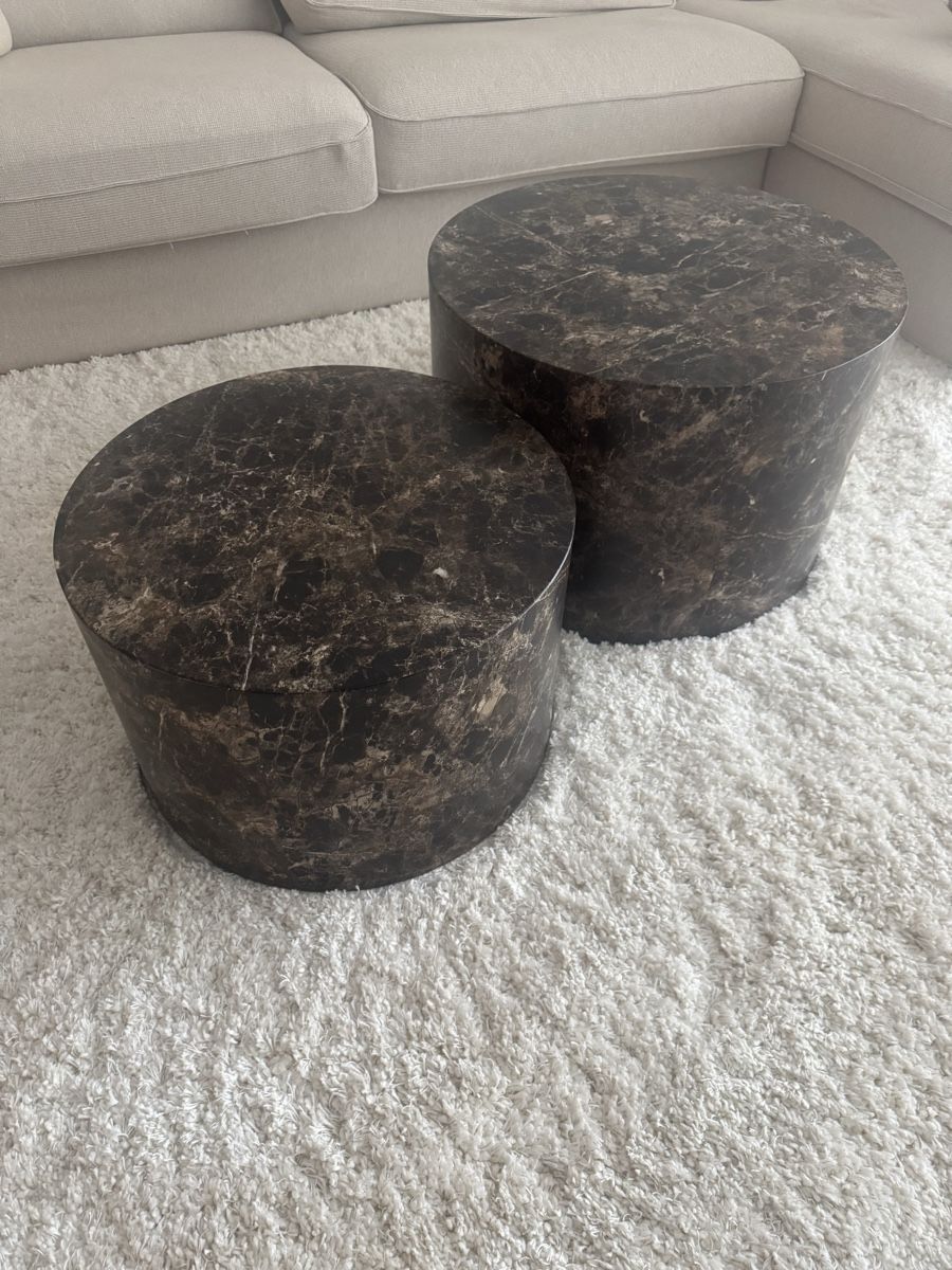 Tavoli: Set Couchtische Marmor – Nuovo (secondo la descrizione) da Eglisau venduto da 1fh_s9l8 1