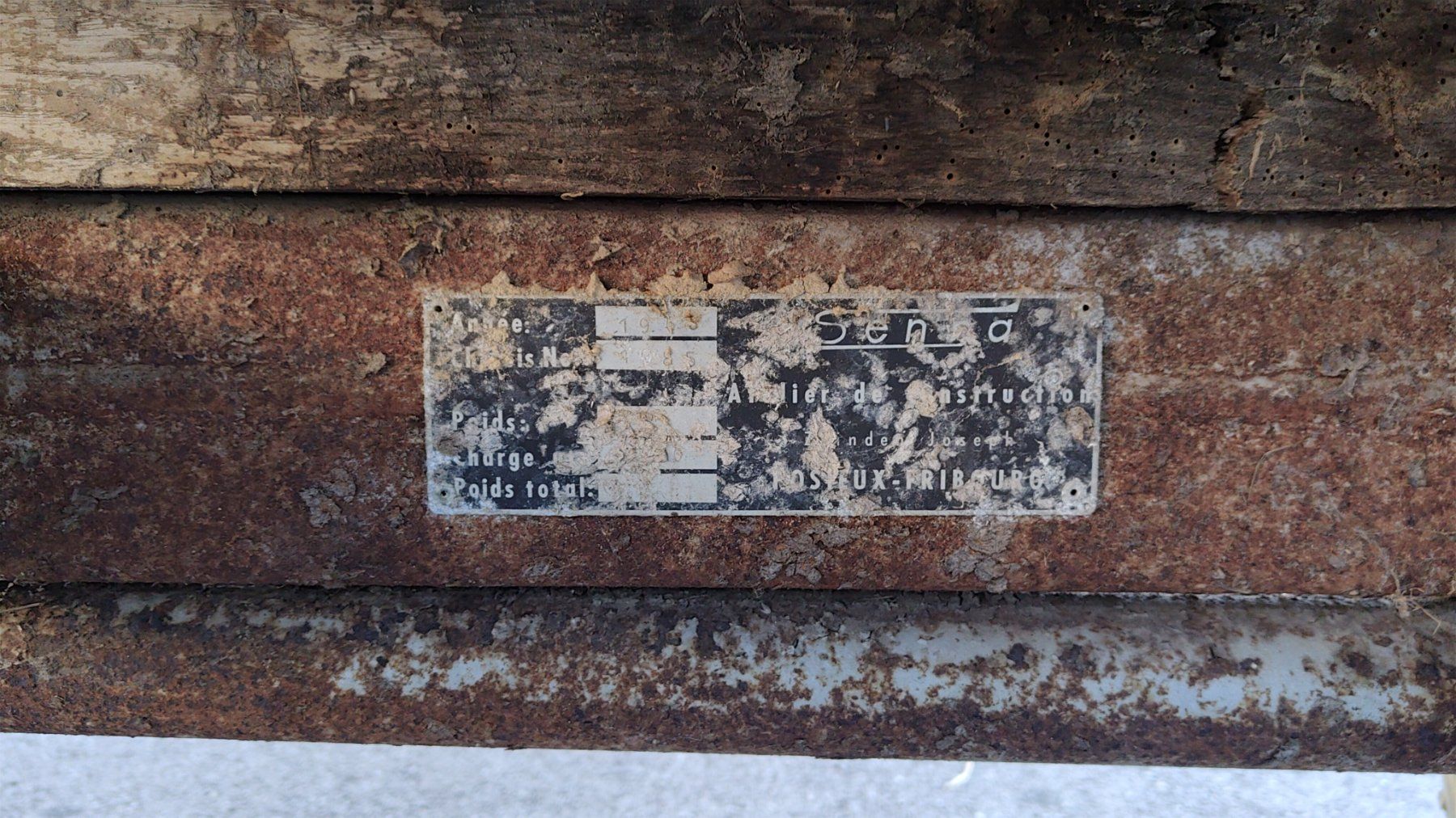 Sensa Anhänger: Char à pont Sensa – Gebraucht aus Sâles (Gruyère) von ClaSey87 5