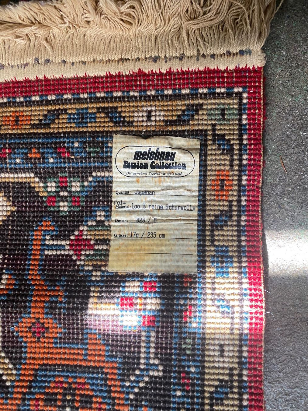 Teppiche: Orientteppich floral. bunter Vintage – Gebraucht aus Wallisellen von skorpion-11 5