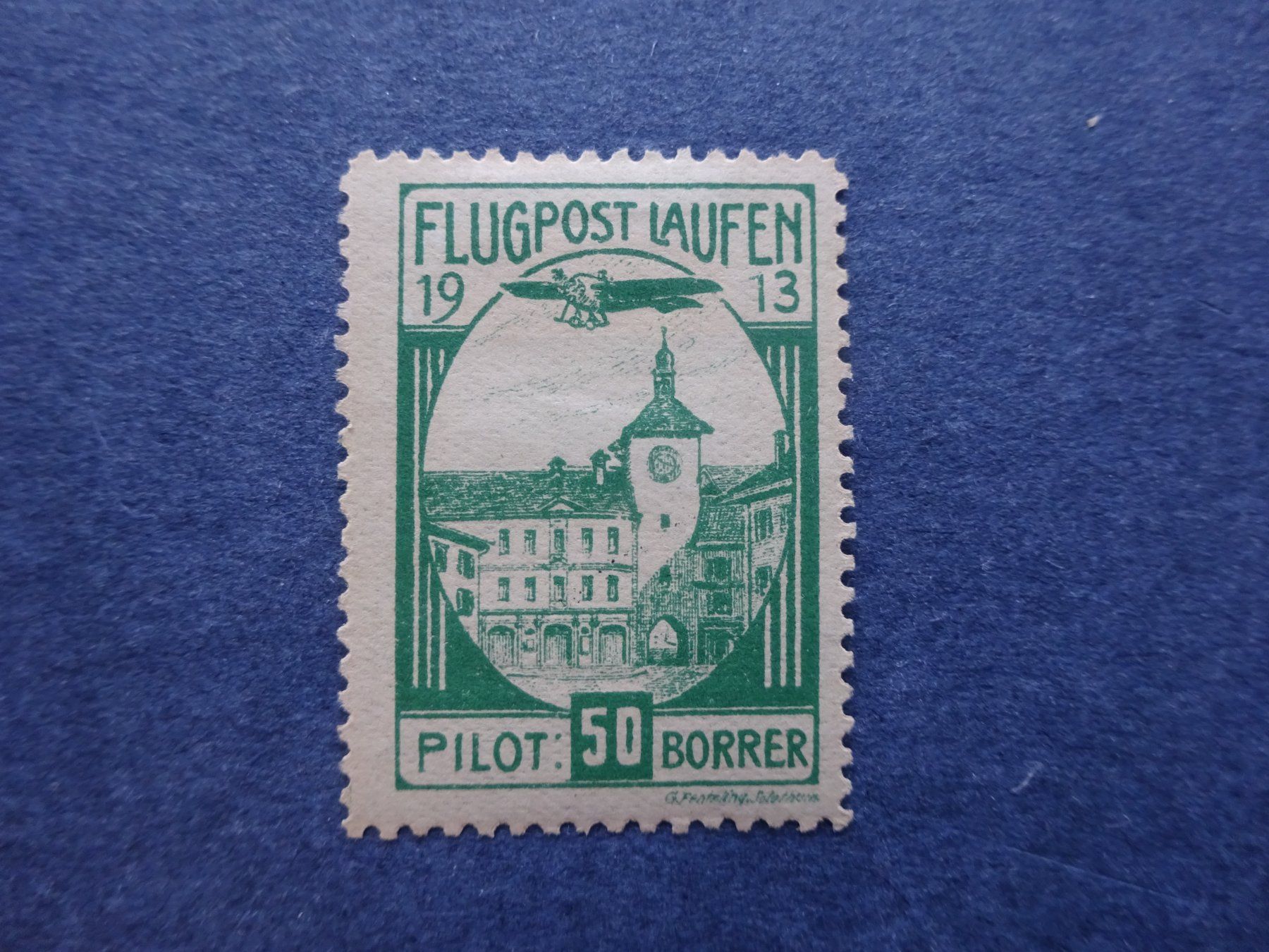 Alle Briefmarken: 1913 Vorläufer VII Laufen – Gebraucht aus Appenzell-Steinegg von adi1975 1