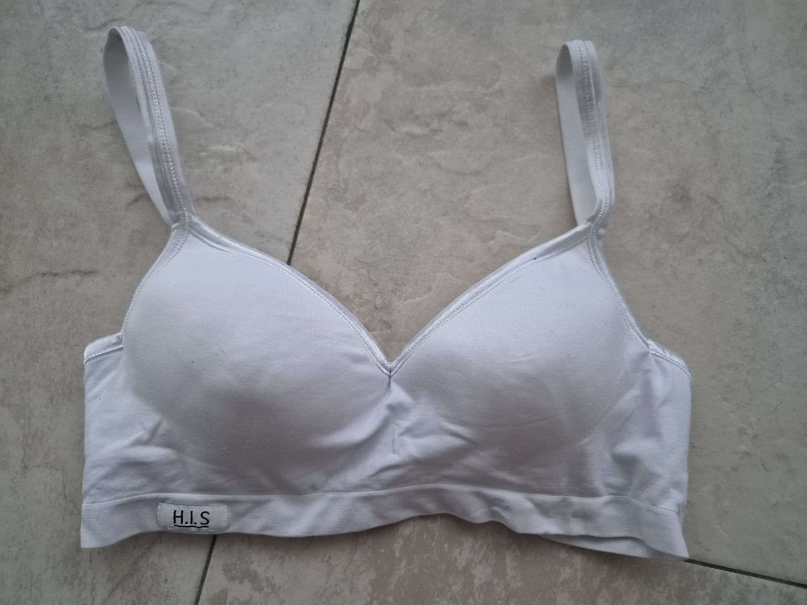 Altra biancheria intima: Damen BH weiss Grösse 90AA von H.I.S – Usato da Niederrohrdorf venduto da Miripfiri