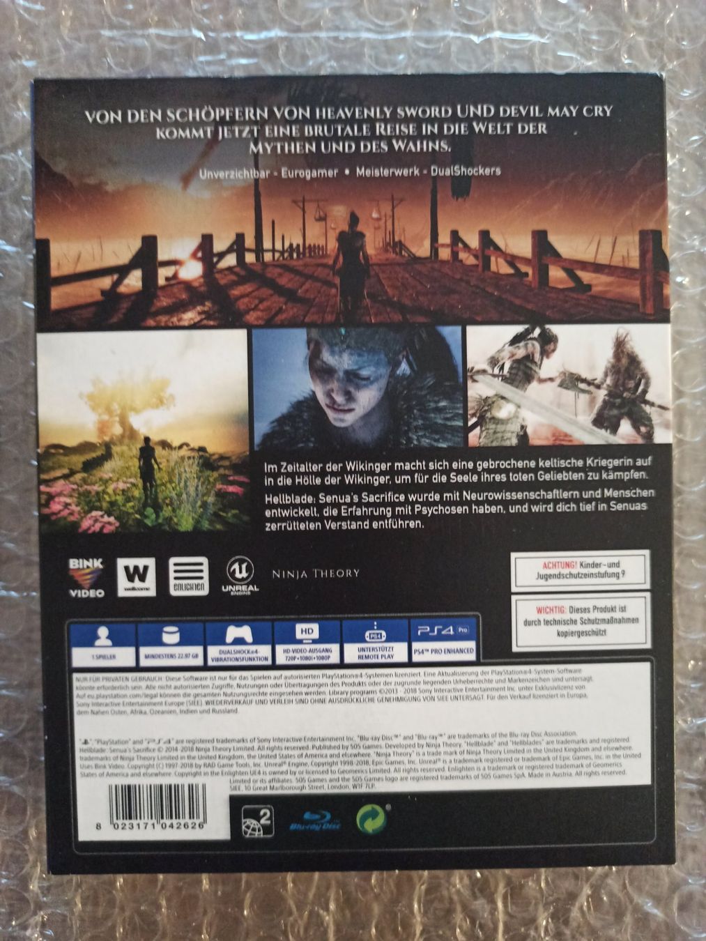 Giochi: Hellblade Senua’s Sacrifice PS4 / PS5 – Usato da Oberweningen venduto da mar_87mx 4