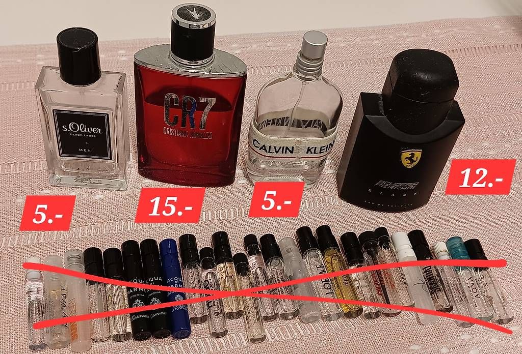 Profumi & Eau de Toilette: 8 Herren Parfum's – Usato da Staufen venduto da mar_wf6r 1