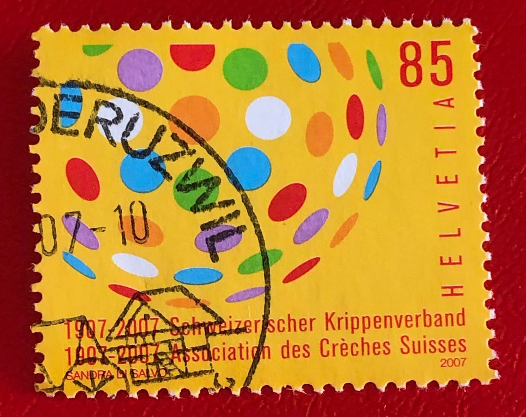 Tutti i francobolli: Nr.1235 Krippenverband GESTEMPELT   – Usato da Aarau venduto da Billa007