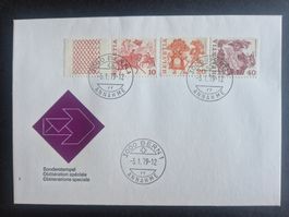 N°  595H - 596H - 598H  FDC