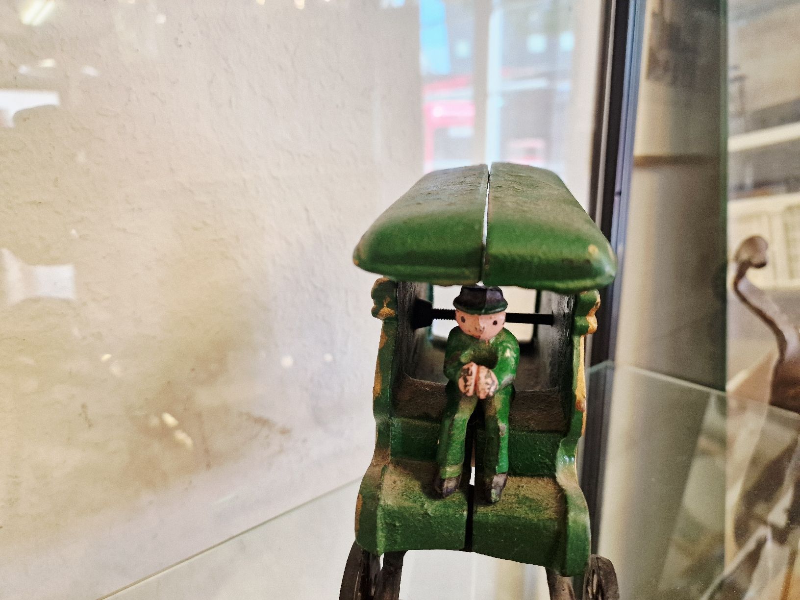 Giocattoli: Spielfigur US Mail Postkutsche mit Pferd Gusseisen – Usato da BERN venduto da Intarsia 4