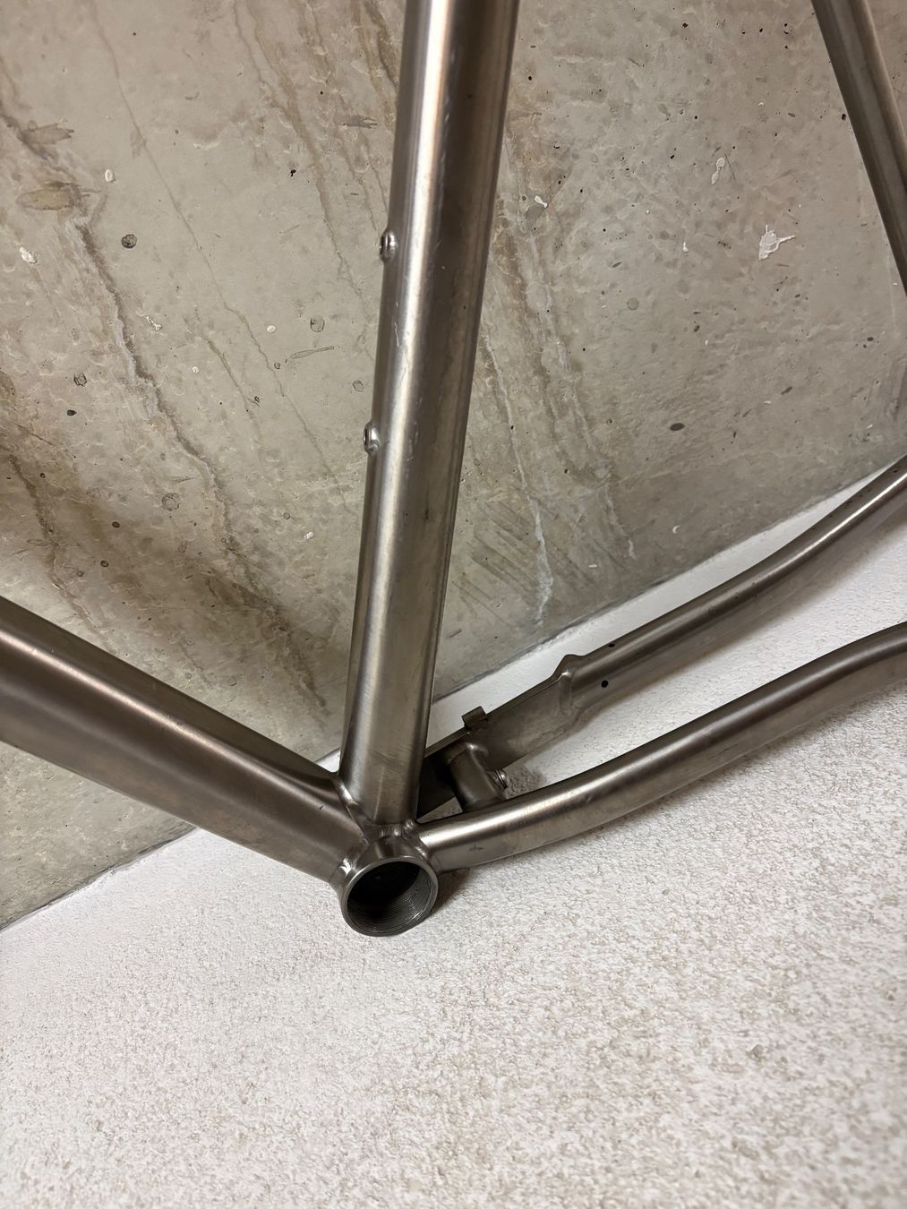 Ersatzteile: custom bikepacking gravel titanium bicycle frame + fork – Gebraucht aus Neuchâtel von shukshuk 3
