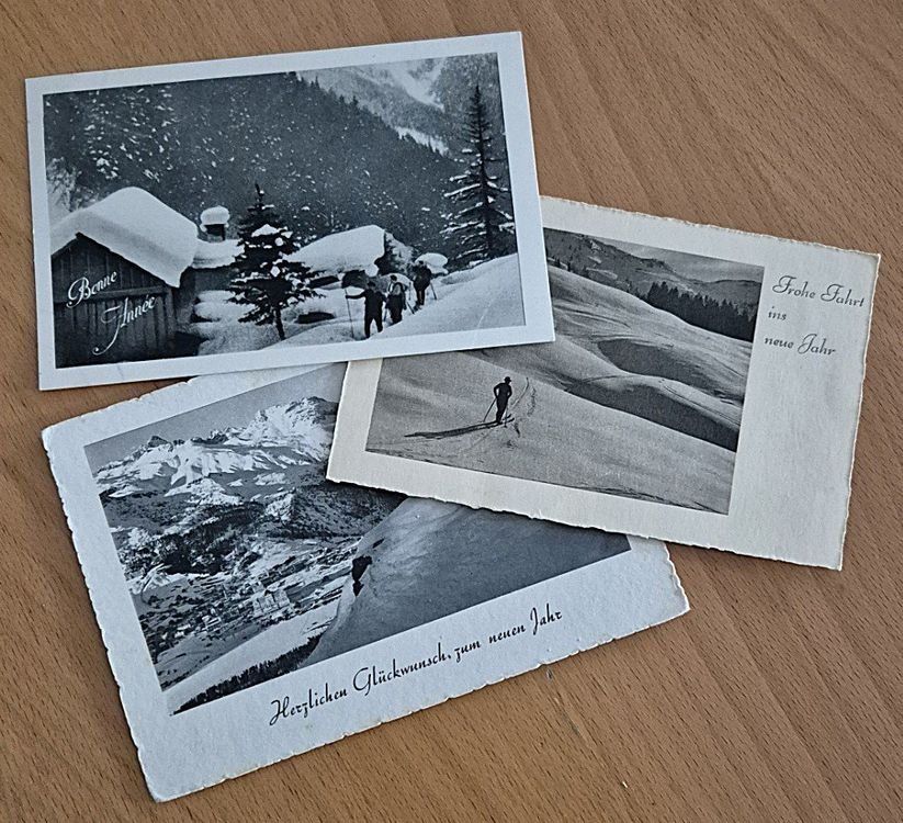 Cartoline postali: Ansichtskartenset Graubünden, St. Moritz, Davos und Schnee.. – Usato da St. Moritz venduto da Guenteratch 5