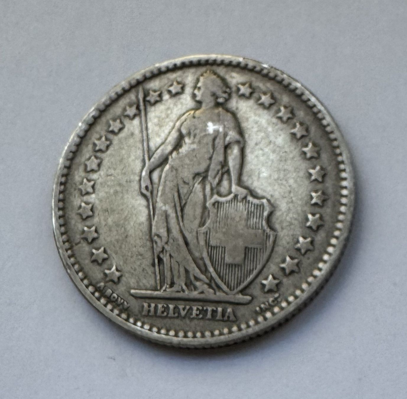 Tutti le monete: 1879 2 Franken ss Silber – Usato da Kirchberg SG venduto da Helveticus00 1