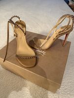 Sandali Christian Louboutin So Me 100 nude/rosa taglia 37
