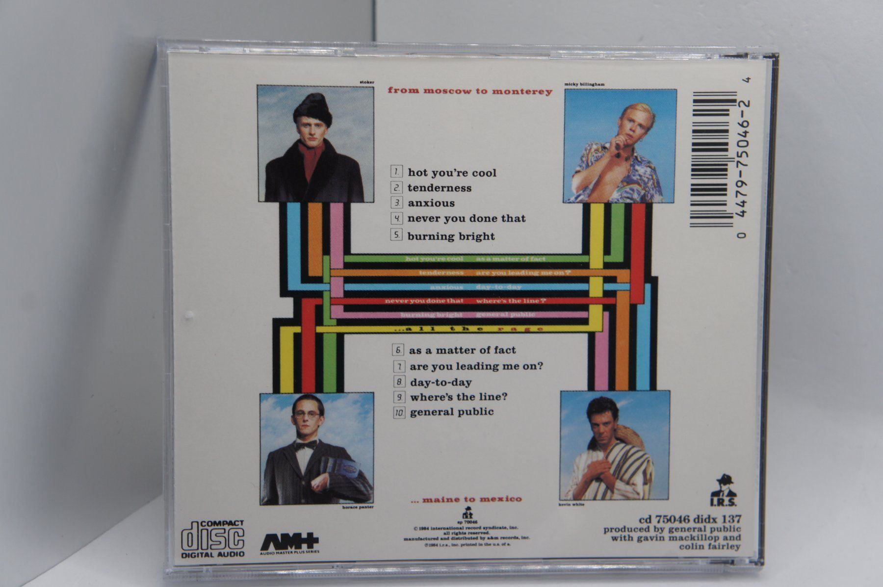CDs: CD General Public - ...All The Rage – Gebraucht aus Ernetschwil von luisvonerni 1