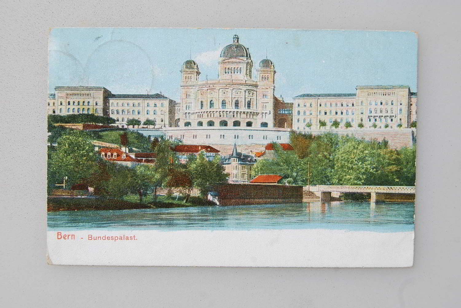 Ansichtskarten: AK Bern - Bundespalast 1907 – Gebraucht aus Rüfenacht BE von Toro06