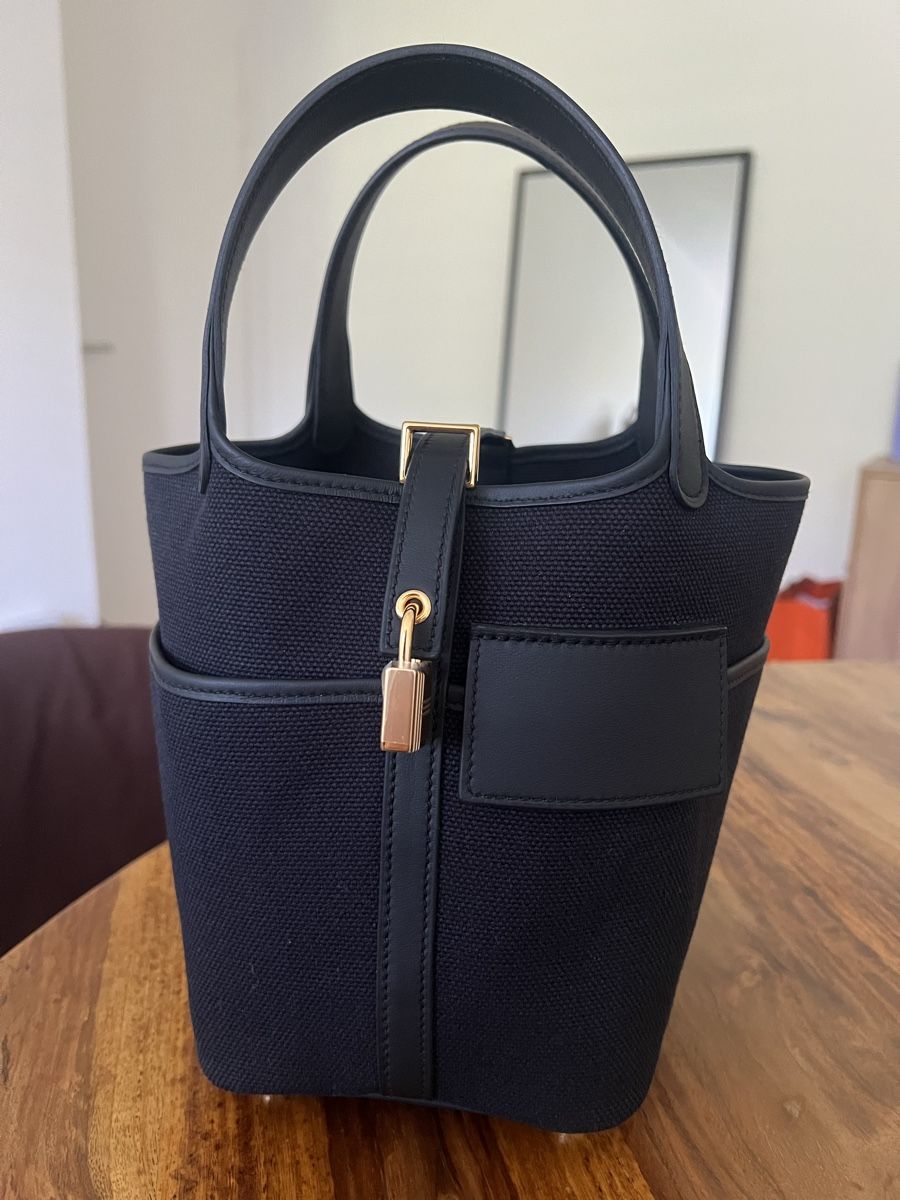 Hermès Borse da donna: Hermès Picotin 18 Cargo Pocket black – Nuovo e nell'imballaggio originale da Siebnen venduto da sellingmystuff1 2