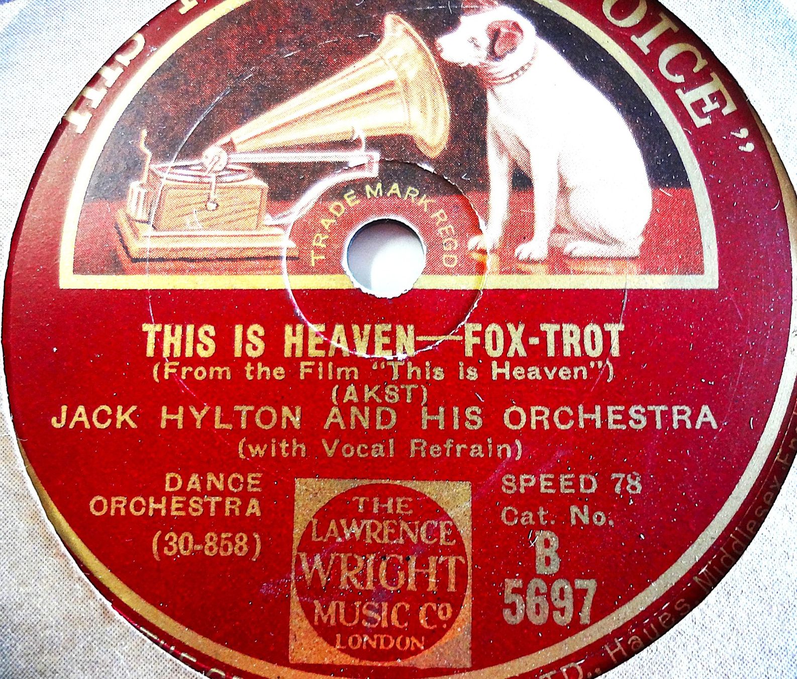 Dischi in vinile: Jack Hylton 30 Schellackplatten bester Britischer Tanzmusik – Usato da Hemishofen venduto da Phonomandy 7
