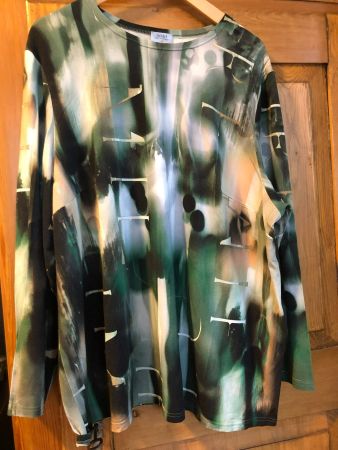 neuwertig SEIDEL Langarmshirt mit All-Over Print 54