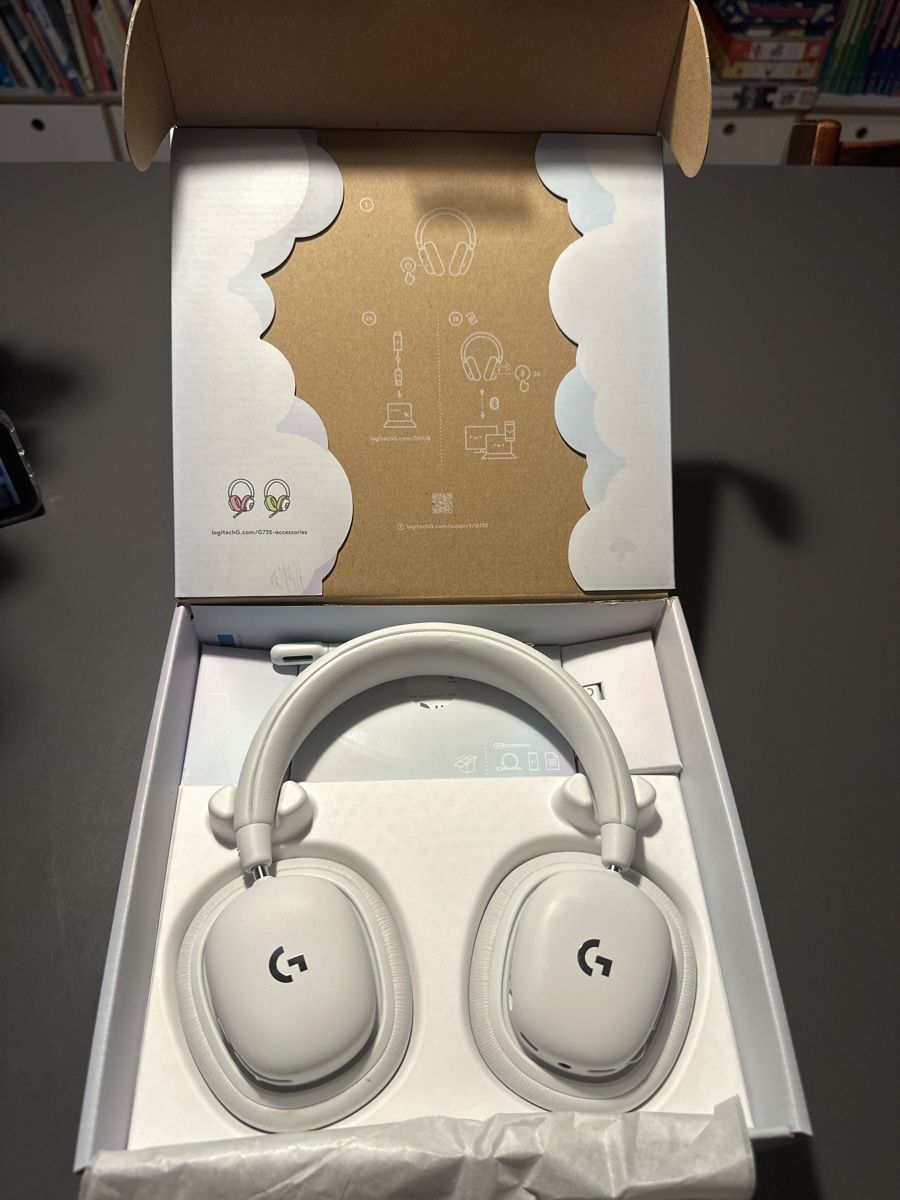 Logitech Cuffie: Logitech G735 Wireless Gaming Headset - White - New! – Nuovo e nell'imballaggio originale da St-prex venduto da phi_gr6f