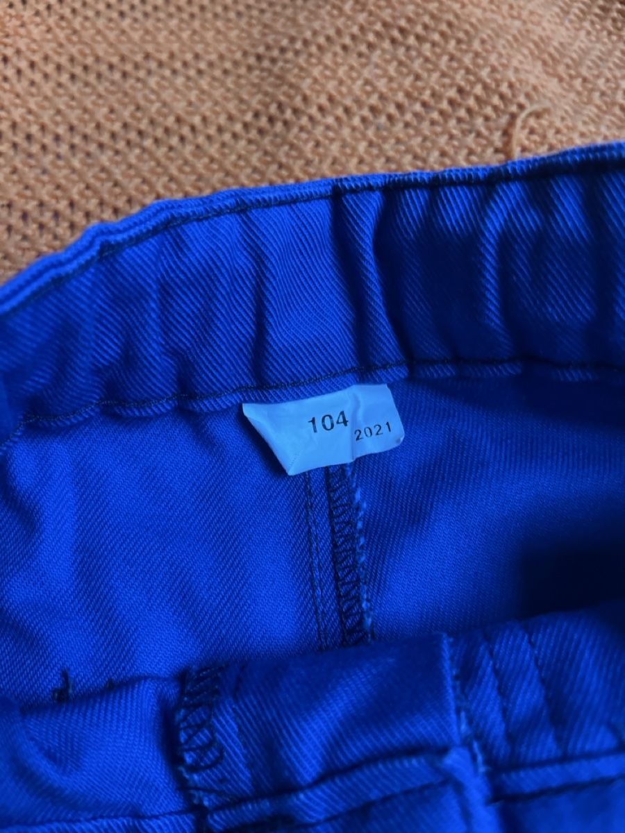 Hosen: Marsum Blaue Kinder Arbeits- Cargohose Gr. 104 – Gebraucht aus Kaisten von saleforfun 1