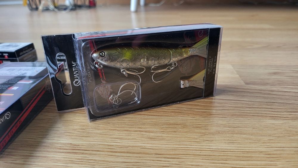 Set De Leurres Rapala Hecht Top 3 – Uli Bayer SSR 14 SFC, Or, Très Rare (neuf Boîte)