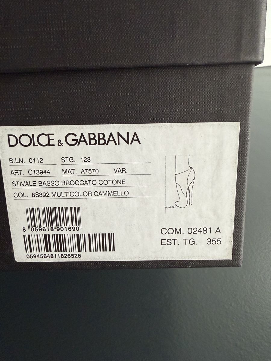 Dolce & Gabbana Scarpe da donna: Stiefeletten Dolce & Gabbana  Grösse 35.5 – Usato da Killwangen venduto da was.sharp 8