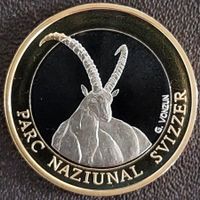 10 Fr. Gedenkmünze 2007 Parc Naziunal pp / aus Münzsatz