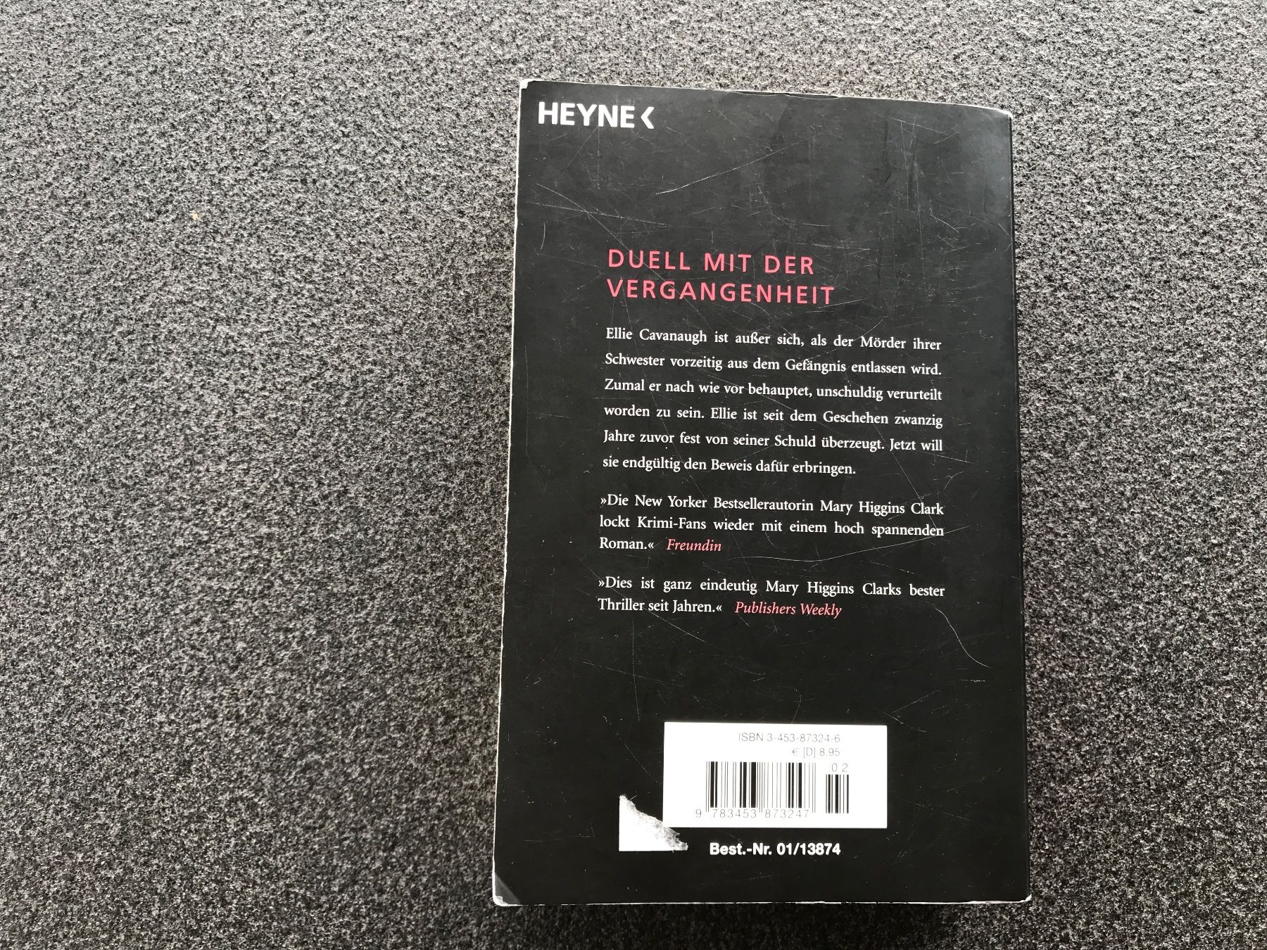 Libri: Mary Higgins Clark - Denn vergeben wird dir nie – Usato da Zuzwil BE venduto da feluna3 1